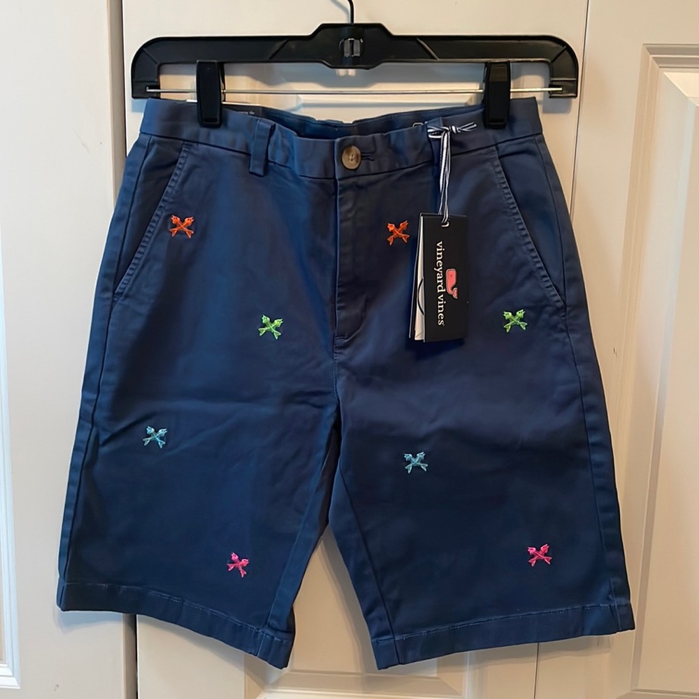 Vineyard Vines Crossed Fish Bone Short